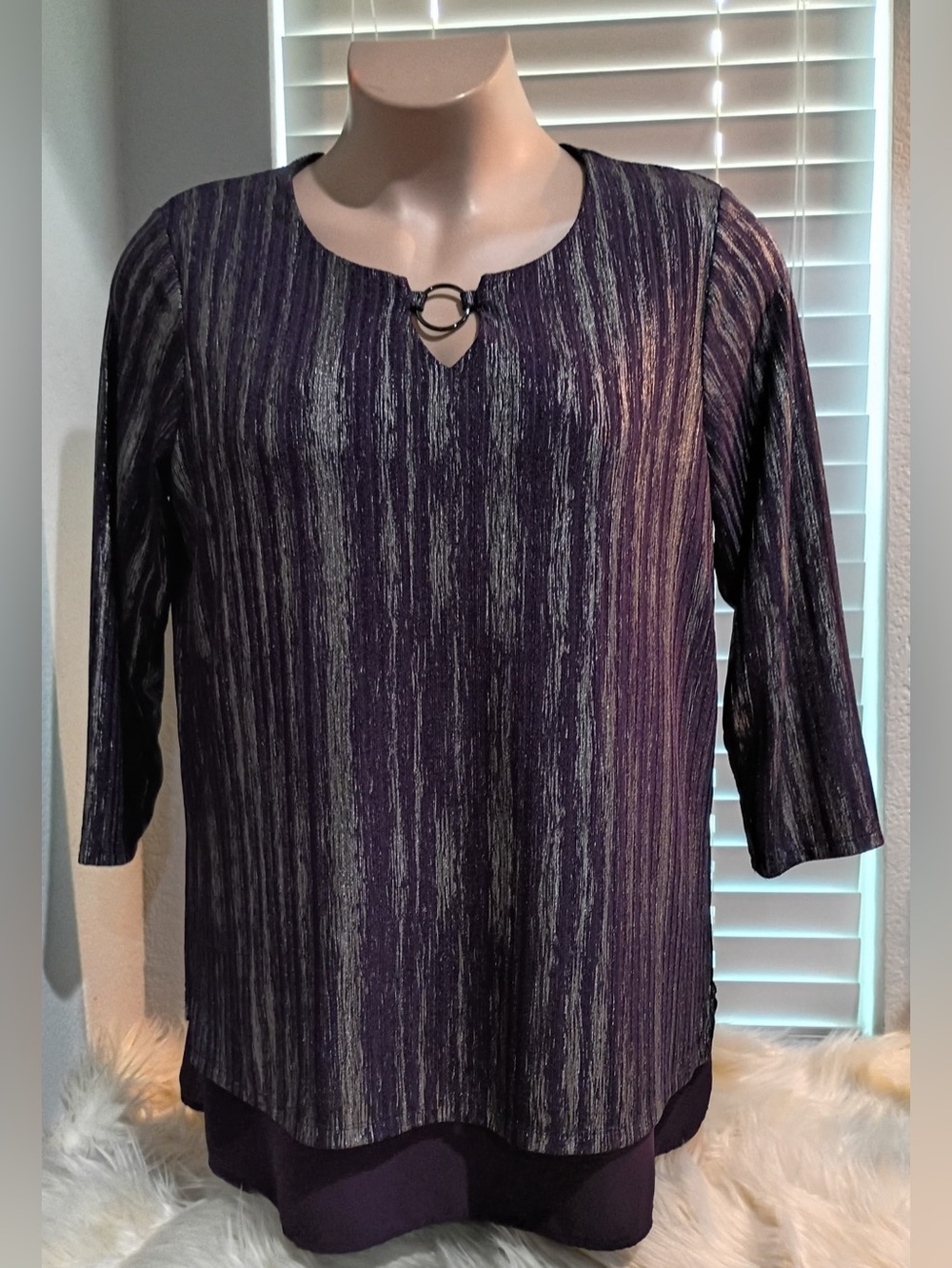JM Collection Women’s 1X Top